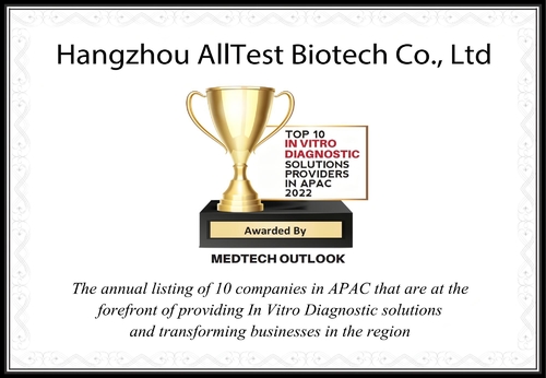 Latest company news about 10 شرکت برتر راه حل های تشخیصی In Vitro در APAC 2022 - AllTest