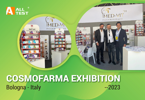 Latest company news about AllTest با موفقیت در نمایشگاه Cosmofarma در ایتالیا به نمایش گذاشته شد