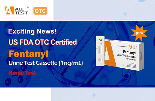 آخرین اخبار شرکت در مورد گواهینامه FDA OTC ایالات متحده با موفقیت - AllTest Fentanyl Rapid Test (1ng/mL)