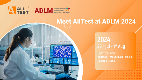 آخرین اخبار شرکت در مورد در ADLM 2024 با AllTest ملاقات کنید