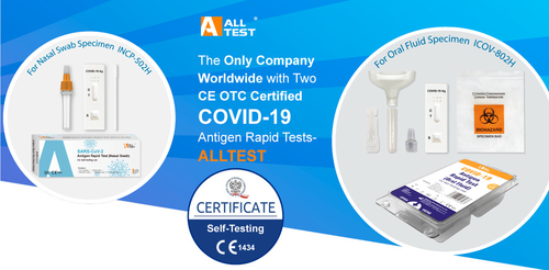 Latest company news about تنها شرکت در جهان با دو تست سریع آنتی ژن SARS-CoV-2 دارای گواهینامه CE OTC برای تست خود