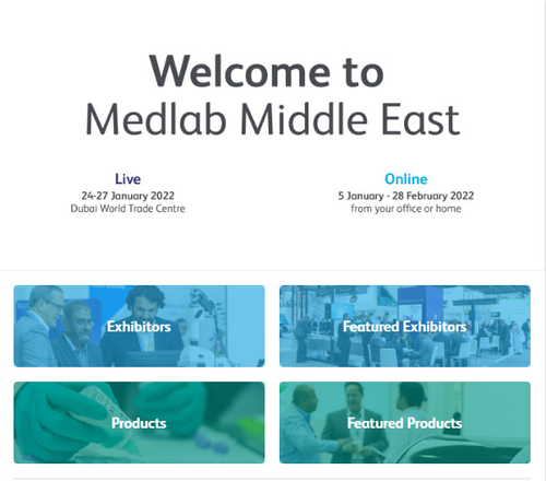 Latest company news about ALLTEST در نمایشگاه آنلاین Medlab خاورمیانه 2022 شرکت می کند
