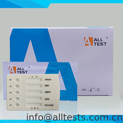 Good price کیت آزمایش سریع بیماری های عفونی کیت آزمایش بیماری های تنفسی Adenovirus/RSV/HMPV/HPIV/Influenza آنلاین