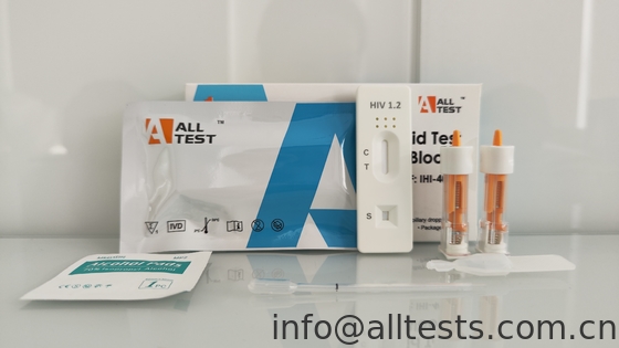 Good price HIV 1.2 تست سریع کاست تست خانگی (کل خون / ادرار / مایع دهان) آنلاین