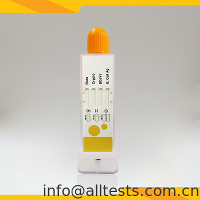 Good price روتا ویروس کریپتو اسپوریدیا کرونا ویروس E. Coli آنتی ژن کامبو تست سریع نمونه مدفوع آنلاین