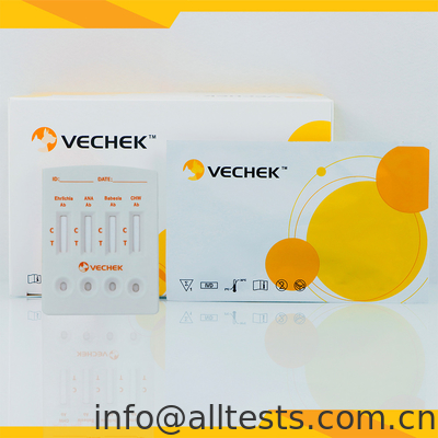 Good price Ehrlichia Canine / Anaplasma / Babesia Antibody / CHW آنتی ژن کامبو کیست تست سریع آنلاین