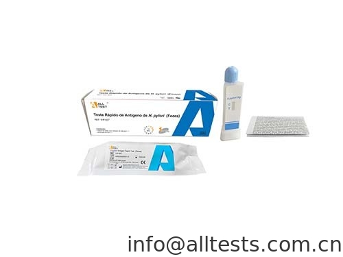 Good price آزمایش سریع و راحت برای بیماری های عفونی H. pylori آنتی ژن لیوان آزمایش سریع برای مدفوع انسان قابل اطمینان و دقیق آنلاین
