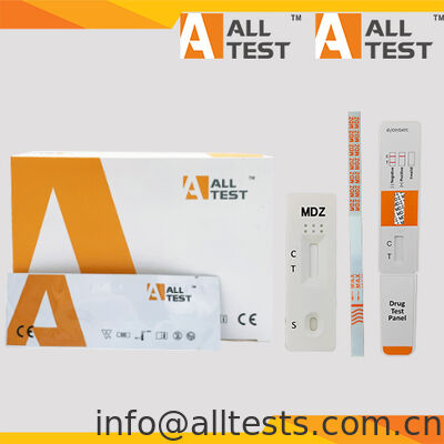 قیمت خوب M idazolam (MDZ) آزمایش سریع (ویرین) (Dippstick / Cassette / Panel) آنلاین