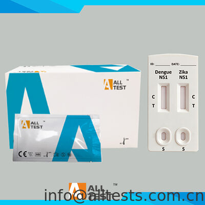 قیمت خوب کیت آزمایش سریع ترکیبی NS1 و Zika NS1 با زمان خواندن 10 دقیقه ای، گواهینامه CE و دقت بالا برای نمونه های WB / S / P آنلاین