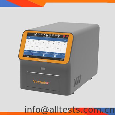 قیمت خوب Automatic Chemiluminescence Immunoassay Analyzer 32 Test/hour Speed Fully Automated High Sample Throughput آنلاین
