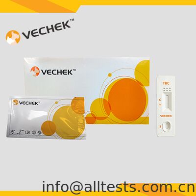 قیمت خوب تست سریع THC برای ادرار با زمان خواندن 5 دقیقه ای، دقت بالا، بدون نیاز به تجهیزات آنلاین