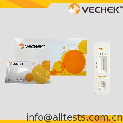قیمت خوب کیت آزمایش سریع MOP برای استفاده دامپزشکی با زمان خواندن 5 دقیقه دقت بالا بدون نیاز به تجهیزات آنلاین