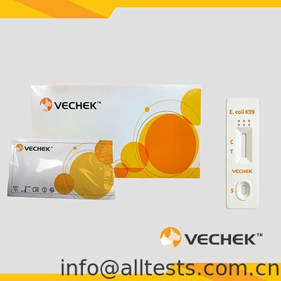 قیمت خوب کاست تست سریع آنتی ژن E.coli گاو برای مدفوع 10 دقیقه زمان خواندن دقت بالا عملیات ساده آنلاین