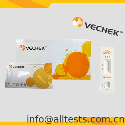 قیمت خوب کاست تست سریع آنتی بادی FMD NSP نتایج سریع دقت بالا عملیات ساده در نمونه های WB/S/P آنلاین
