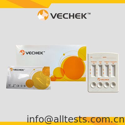 قیمت خوب کاست تست سریع ترکیبی سگ برای آنتی بادی های ارلیشیا، آناپلاسما، بابزیا، لپتوسپیرا با نتایج سریع، دقت بالا و عملکرد ساده آنلاین