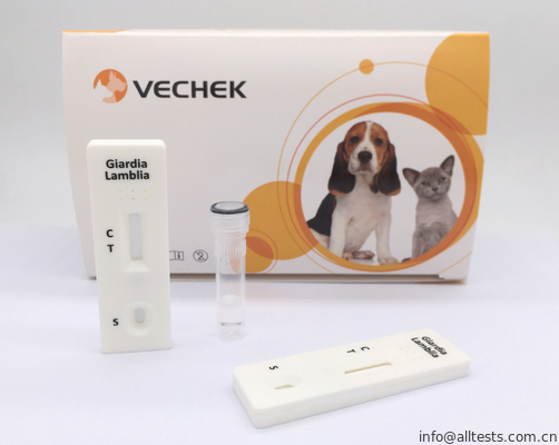 Good price کیت تست سریع آنتی ژن کاست Giardia بر اساس قالب ساندویچ آنلاین