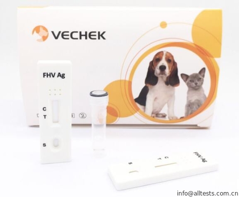 Good price کیت تست سریع قابل توجه تست سریع آنتی ژن Feline FHV با دقت بالا آنلاین
