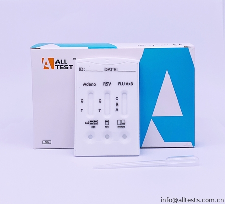 Good price تست سریع عفونت عفونی برای تشخیص کیفی آدنوویروس / RSV / آنفلوانزا A + B دسته کوچک موسیقی جاز آنلاین
