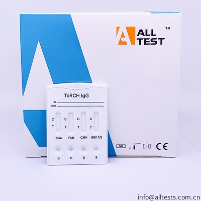 Good price AllTest TORCH IgG Combo Rapid Kasset Test ITOG -445 24 ماه زمان ماندگاری آنلاین