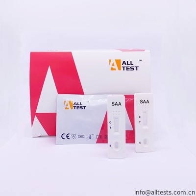 Good price خواندن سریع کاست تست سریع SAA ، کیت تست تشخیصی سریع CE تایید شده است آنلاین