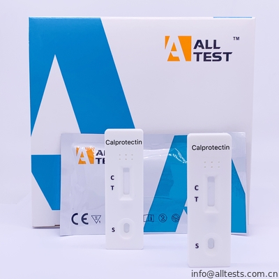 Good price نوار تست جریان جانبی Calprotectin گواهی شده نوار نوار کاست تست سریع در مدفوع انسان آنلاین