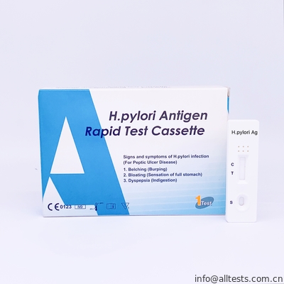 Good price سنجش ایمونوکروماتوگرافی کاست تست سریع آنتی ژن H.Pylori آنلاین