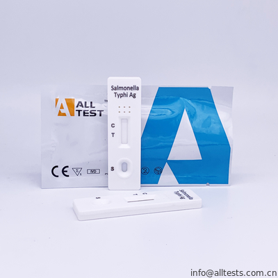 Good price سنجش جریان جانبی AllTest Salmonella Typhi آنتی ژن کاست تست سریع ISTY -602 آنلاین