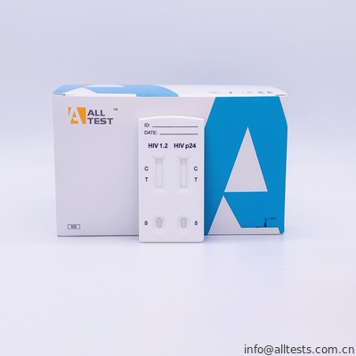 Good price کاست تست سریع HIV HIV 1.2 و P24 Combo Rapid (کل خون / سرم / پلاسما) آنلاین