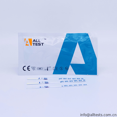 Good price آنالایزر آنفلوانزا A + B Rapid Dipstick Lateral Flow Immunochromatographic Flat، Swab / Aspirate بینی آنلاین