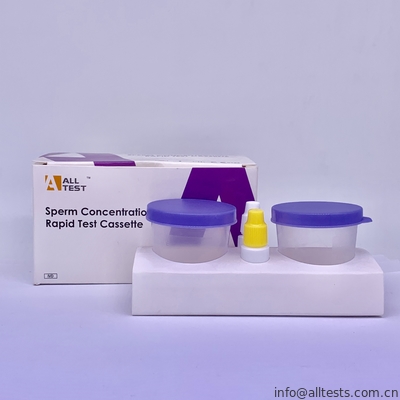 Good price کیت تست تست خانگی کاست تست سریع تست غلظت اسپرم مجوز OTC واجد شرایط آنلاین