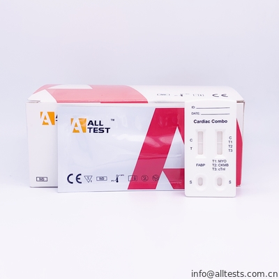 Good price آزمایش سریع تشخیصی H - FABP و میوگلوبین / CK - MB / Troponin I Combo آنلاین