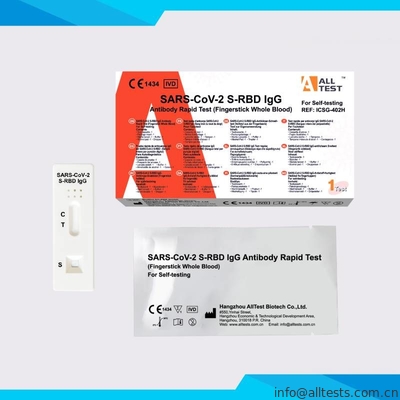 Good price تست سریع آنتی بادی SARS-CoV-2 S-RBD IgG تست آنتی بادی Covid-19 آنلاین