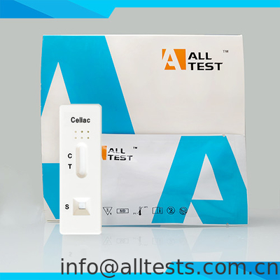 Good price کیست تست سریع بیماری سلیاک (کل خون/ سرم/ پلاسم) آزمایش بیماری های عفونی حساسیت دقیق بالا آنلاین