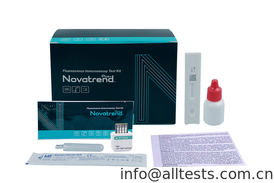 Good price کاست تست آمونوآسیس فلورسانس بسیار دقیق برای بیماری تنفسی - تشخیص آنتی ژن RSV آنلاین