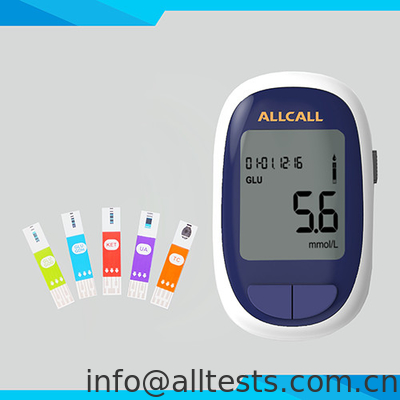 Good price دستگاه نظارت بر قند خون (GOD) / کتون خون / اسید اوریک / کلسترول کامل دقیق و قابل اعتماد آنلاین