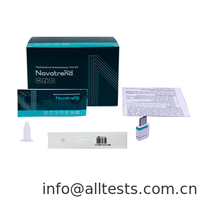 Good price تشخیص کمی از مایوگلوبین CK-MB و cTnI در سرم خون کامل یا کاست آزمایش فلورسنت ایمنی پلاسما آنلاین