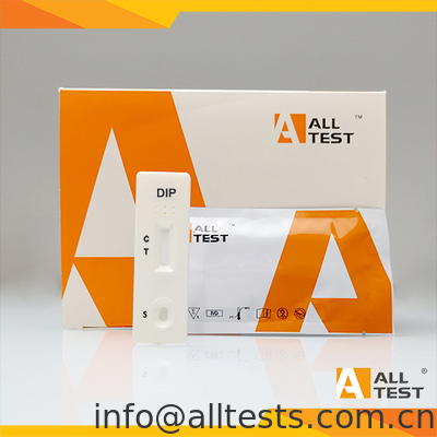 Good price 5 دقیقه زمان تست DIP سطح تست کاست پلاستیکی برای نتایج دقیق آنلاین
