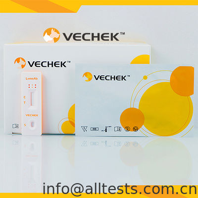 قیمت خوب کاست تست سریع Lyme IgG/IgM اسبی (خون کامل/سرم/پلاسما) آنلاین