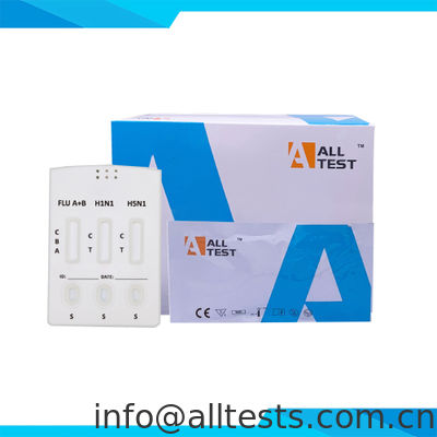 قیمت خوب IINA5-535 -- آزمایش سریع ترکیبی آنتی ژن آنفولانزا A/B+H1N1+H5N1 آنلاین