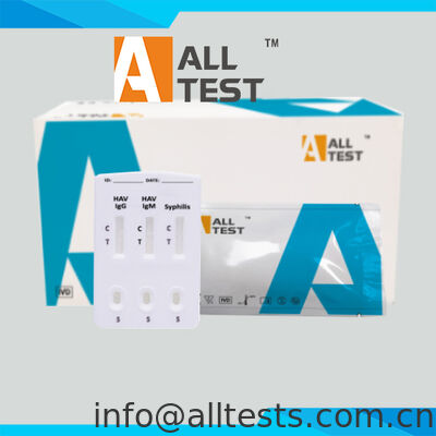 قیمت خوب HAV IgG/IgM&Syphilis Combo Rapid Test (Whole Blood/Serum/Plasma) آنلاین