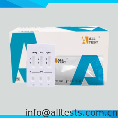 قیمت خوب کاست تست سریع ترکیبی HBsAg/HCV/Syphilis (کل خون/سرم/پلازما) آنلاین