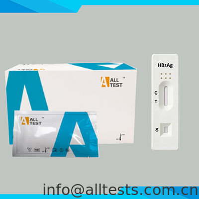 قیمت خوب آزمایش سریع HBsAg - بدون نیاز به بافر تست آنتی ژن سطحی هپاتیت B با زمان خواندن 15 دقیقه و دقت بالا آنلاین