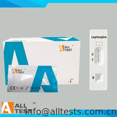 قیمت خوب تست سریع Leptospira IgM با زمان خواندن 15 دقیقه، گواهینامه CE و دقت بالا برای کل خون / سرم / پلاسما آنلاین