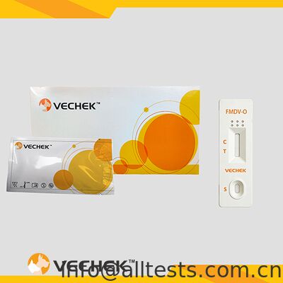 قیمت خوب کاست تست سریع آنتی بادی FMDV-O برای بیماری تب برفکی زمان خواندن ۱۰ دقیقه دقت بالا عملکرد ساده آنلاین