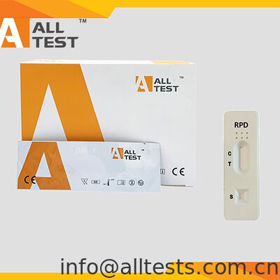 قیمت خوب آزمایش سریع RPD برای تشخیص ریسپیریدون با زمان خواندن 5-10 دقیقه و 150 ng / ml قطع در کل خون / سرم / پلاسما آنلاین