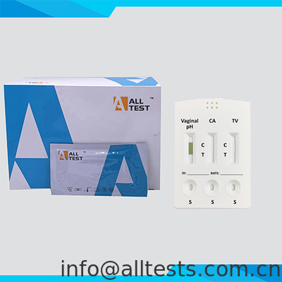 قیمت خوب آزمایش سریع کامبو واژن با دقت بالا برای نتایج سریع و تفسیر بصری آسان آنلاین