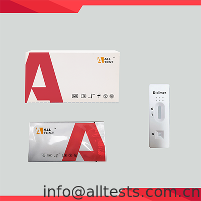قیمت خوب کیت تست سریع D-dimer برای خودآزمایی با زمان خواندن ۱۰ دقیقه، دقت بالا و تفسیر بصری آسان آنلاین