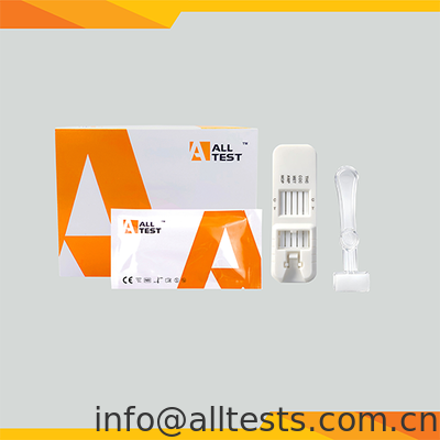 قیمت خوب کیست تست سریع چند دارویی برای مایع دهان با زمان خواندن 3-5 دقیقه و 15 آنالیت در هر آزمایش در طراحی همه در یک آنلاین