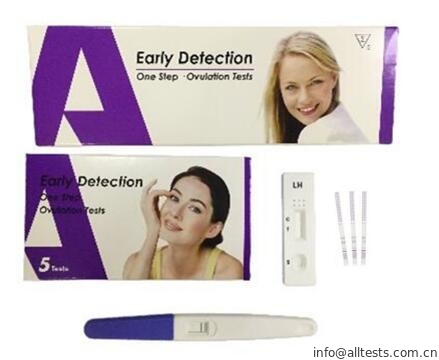 Good price استفاده در منزل کیت های تست سریع ادرار لوتئین کننده هورمون OEM با حساسیت بالا / سرعت بالا آنلاین