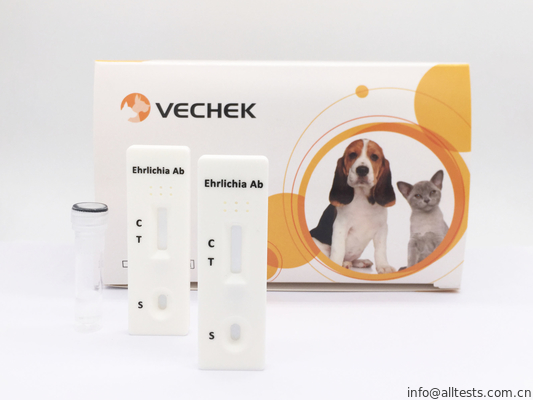 Good price کاست تست سریع آنتی بادی Ehrlichia Canis ، آزمایش سریع خون آسان برای استفاده آنلاین